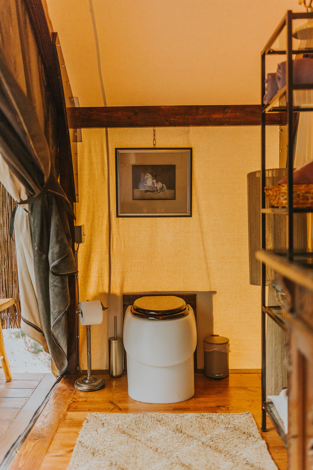 En suite bathroom in South Camp