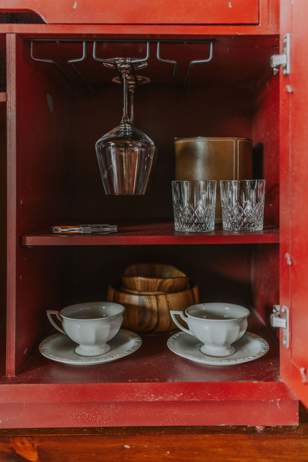 Coffee and tea station in South Camp