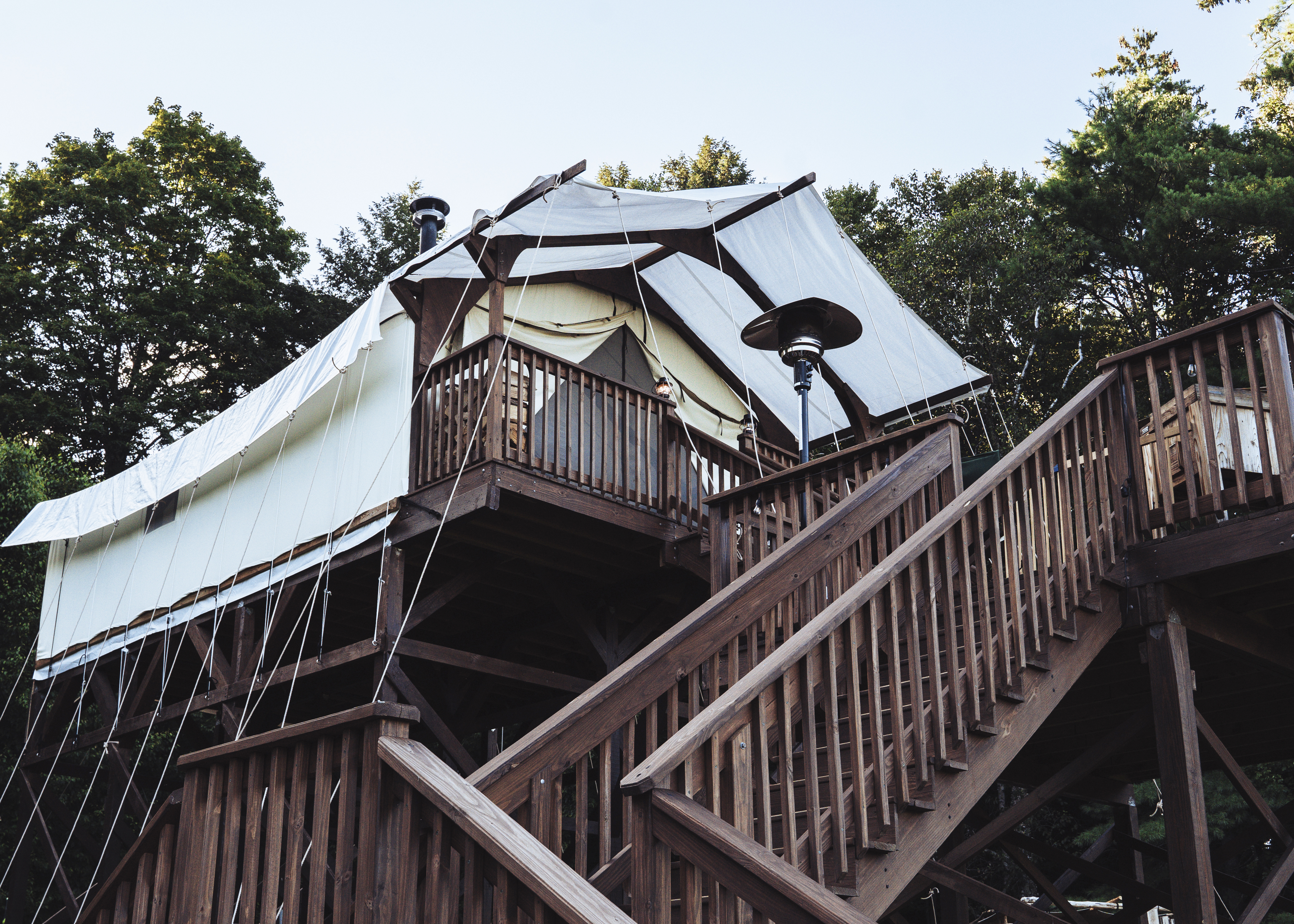 Highwood Retreat at dusk